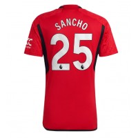 Echipament fotbal Manchester United Jadon Sancho #25 Tricou Acasa 2023-24 maneca scurta